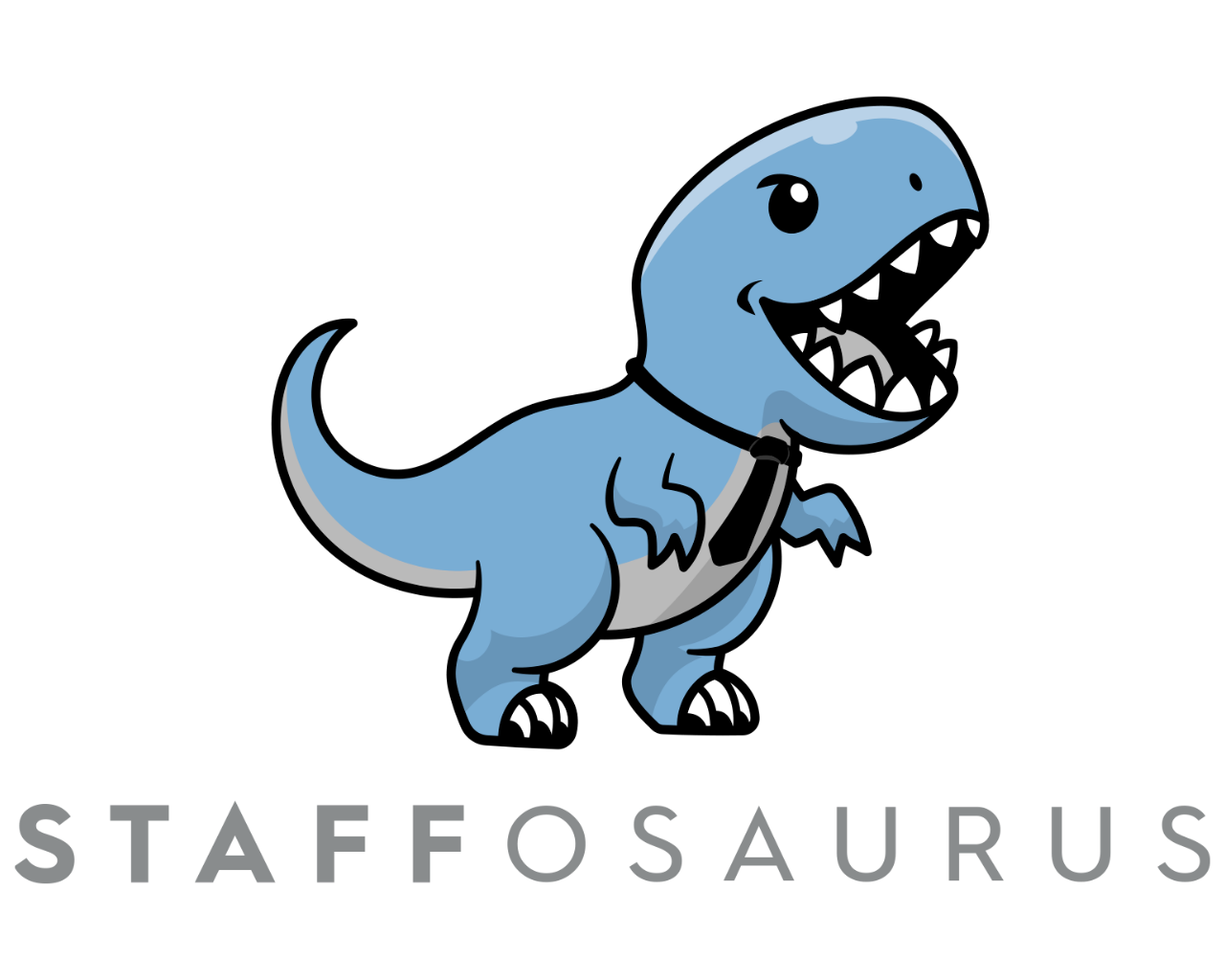 Staffosaurus Logo